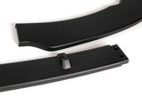 For 2018-2020 Toyota Camry Matte Black Front Bumper Body Splitter Spoiler Lip 3PCS