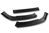 For 2018-2020 Honda Accord Painted Black Front Bumper Body Splitter Spoiler Lip 3PCS