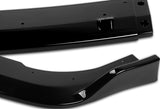 For 2018-2020 Honda Accord Painted Black Front Bumper Body Splitter Spoiler Lip 3PCS