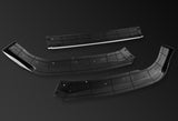 For 2018-2020 Honda Accord Painted White Front Bumper Body Splitter Spoiler Lip 3PCS