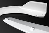 For 2018-2020 Honda Accord Painted White Front Bumper Body Splitter Spoiler Lip 3PCS