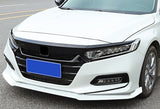 For 2018-2020 Honda Accord Painted White Front Bumper Body Splitter Spoiler Lip 3PCS