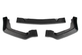 For 2014-2017 Infiniti Q50 Sport Painted Black Front Bumper Body Kit Lip 3pcs