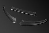 For 2012-2018 Ford Focus Painted White Front Bumper Body Splitter Spoiler Lip 3PCS