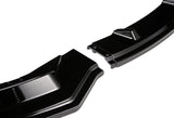 For 2017-2023 Tesla Model 3 Sedan Painted Black Front Bumper Body Splitter Spoiler Lip 3PCS
