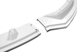For 2017-2023 Tesla Model 3 Sedan Painted White Front Bumper Body Splitter Spoiler Lip 3PCS