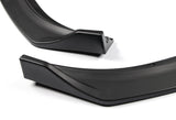 For 2014-2018 Mazda6 Mazda 6 Unpainted Matte Black Front Bumper Body Splitter Spoiler Lip 3PCS