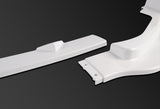 For 2014-2017 Infiniti Q50 Premium Painted White Front Bumper Splitter Spoiler Lip 3PCS