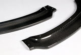 For 2013-2018 BMW F30 3-Series Base Real Carbon Fiber Front Bumper Body Splitter Spoiler Lip 3PCS