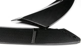For 2019-2022 BMW G20 M-Sport M340i Carbon Look Front Bumper Body Splitter Spoiler Lip 3PCS