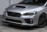 For 2015-2021 Subaru WRX STi CS-Style Matt Black Front Bumper Splitter Spoiler Lip 3PCS