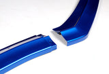 For 2015-2021 Subaru WRX STi CS-Style Painted Blue Front Bumper Splitter Spoiler Lip 3PCS