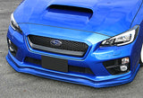 For 2015-2021 Subaru WRX STi CS-Style Painted Blue Front Bumper Splitter Spoiler Lip 3PCS