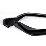 For 2014-2016 Lexus IS250 IS350 F-Sport JDM Painted Black Front Bumper Body Splitter Spoiler Lip 3PCS