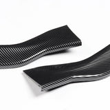 For 2014-2016 Lexus IS250 IS350 F-Sport JDM Carbon Look Front Bumper Body Splitter Spoiler Lip 3PCS