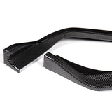 For 2014-2016 Lexus IS250 IS350 F-Sport JDM Carbon Look Front Bumper Body Splitter Spoiler Lip 3PCS
