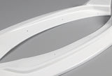 For 2017-2018 Hyundai Elantra Painted White Front Bumper Body Splitter Spoiler Lip 3PCS
