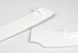 For 2006-2008 Honda Civic 4DR JDM CS-Style Painted White Front Bumper Body Splitter Spoiler Lip 3PCS