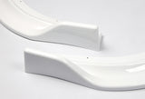 For 2006-2008 Honda Civic 4DR JDM CS-Style Painted White Front Bumper Body Splitter Spoiler Lip 3PCS