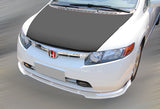 For 2006-2008 Honda Civic 4DR JDM CS-Style Painted White Front Bumper Body Splitter Spoiler Lip 3PCS