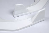 For 2020-2023 Nissan Sentra Painted White Front Bumper Body Kit Spoiler Lip 3PCS