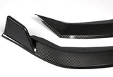 For 2020-2021 Toyota Corolla L / XLE Carbon Look Front Bumper Body Splitter Spoiler Lip 3PCS