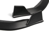 For 2020-2021 Toyota Corolla L / XLE Unpainted Matte Black Front Bumper Body Splitter Spoiler Lip 3PCS