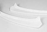 For 2015-2018 Mercedes W205 C-Class Painted White Front Bumper Body Splitter Spoiler Lip 3PCS