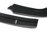 For 1996-1998 Honda Civic JDM CS-Style Carbon Look Front Bumper Body Splitter Spoiler Lip 3PCS
