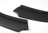 For 1996-1998 Honda Civic JDM CS-Style Unpainted Matte Black Front Bumper Body Splitter Spoiler Lip 3PCS