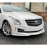 For 2015-2018 Cadillac ATS Painted White Front Bumper Body Splitter Spoiler Lip 3PCS