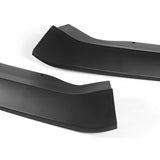 For 2015-2018 Cadillac ATS Matte Black Front Bumper Body Splitter Spoiler Lip 3PCS