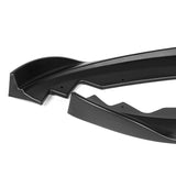 For 2015-2018 Cadillac ATS Matte Black Front Bumper Body Splitter Spoiler Lip 3PCS
