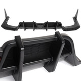 For 2018-2023 Kia Stinger Rear Bumper Diffuser Spoiler Lip W / Smoke LED Light