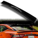 Rear Window Roof Visor Wing Spoiler For 2016-2023 Nissan Maxima -Black ABS