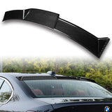 Rear Window Roof Visor Wing Spoiler For 2019-2025 BMW G20 G80 3-Series 4-DR / Sedan -Real Carbon Fiber