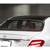 Rear Widow Roof Visor Wing Spoiler For 2017-2023 Mercedes E-Class W213 -Real Carbon Fiber