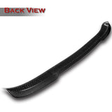 V-Style Rear Window Roof Visor Wing Spoiler For 2018 - 2024 Toyota Camry -Real Carbon Fiber