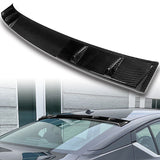 Rear Window Roof Visor Wing Spoiler For 2019 - 2025 Nissan Altima 4-DR / Sedan -Real Carbon Fiber