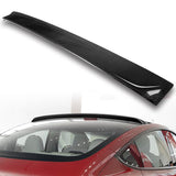 Rear Window Roof Visor Wing Spoiler For 2017 - 2023 Tesla Model 3 -Real Carbon Fiber