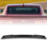Rear Window Roof Visor Wing Spoiler For 2010 - 2015 Chevrolet Camaro Coupe -Real Carbon Fiber