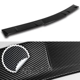 W-Power ABS VIP-Style Rear Widow Roof Visor Wing Spoiler For 2018-2022 Honda Accord Sedan -Carbon Fiber Look
