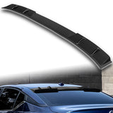 W-Power ABS VIP-Style Rear Widow Roof Visor Wing Spoiler For 2019-2025 Nissan Altima -Carbon Fiber Look