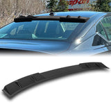 W-Power ABS VIP-Style Rear Widow Roof Visor Wing Spoiler For 2019-2025 Nissan Altima -Unpainted Matte Black
