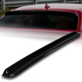 W-Power ABS VIP-Style Rear Widow Roof Visor Wing Spoiler For 2008 - 2023 Dodge Challenger -Pearl Black