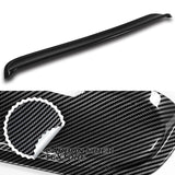 W-Power ABS VIP-Style Rear Widow Roof Visor Wing Spoiler For 2008 - 2023 Dodge Challenger -Carbon Fiber Look