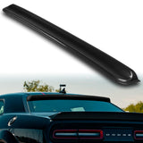 W-Power ABS VIP-Style Rear Widow Roof Visor Wing Spoiler For 2008 - 2023 Dodge Challenger -Carbon Fiber Look
