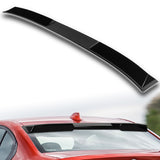W-Power ABS VIP-Style Rear Widow Roof Visor Wing Spoiler For 2019- 2024 BMW 3-Series G20 G80 M3 Sedan -Pearl Black