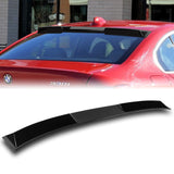 W-Power ABS VIP-Style Rear Widow Roof Visor Wing Spoiler For 2019- 2024 BMW 3-Series G20 G80 M3 Sedan -Pearl Black