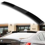 W-Power ABS VIP-Style Rear Widow Roof Visor Wing Spoiler For 2019- 2024 BMW 3-Series G20 G80 M3 Sedan -Pearl Black